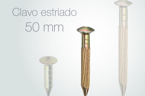 Imagen Clavo topográfico estriado 5cm