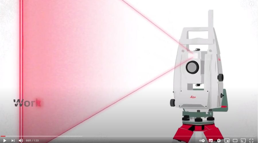 Video Estación Total Leica Viva TS16 con Leica Captivate