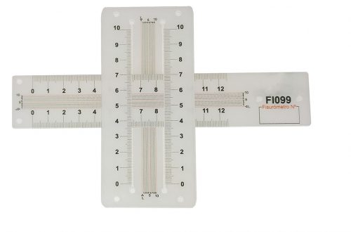 Imagen Fisurómetro plano en dos direcciones + rotación