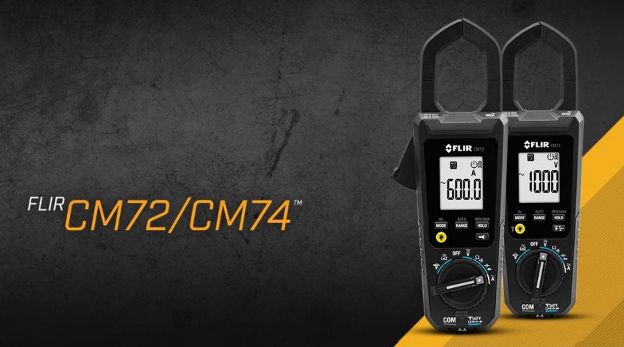 Video Medidor de tenaza FLIR CM72 600A AC