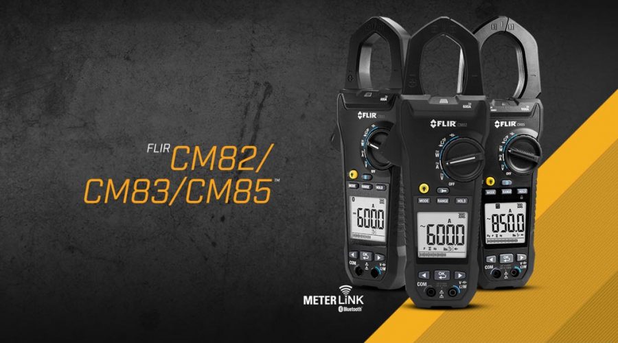 Video Medidor de tenaza FLIR CM82 600A con modo VFD