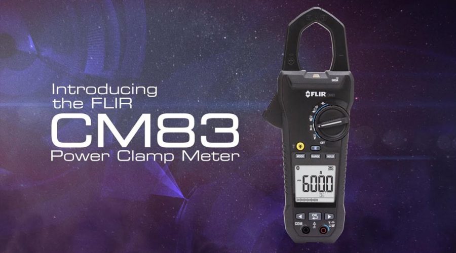 Video Medidor de tenaza FLIR 600A CM83 con Bluetooth Meterlink