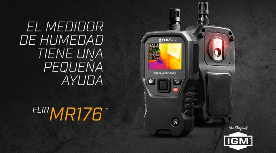 Video Medidor de humedad termográfico MR176