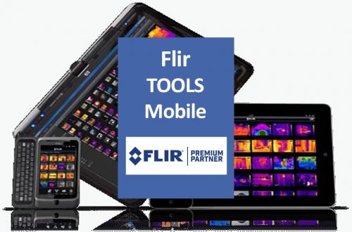 Imagen Aplicación FLIR Tools Mobile