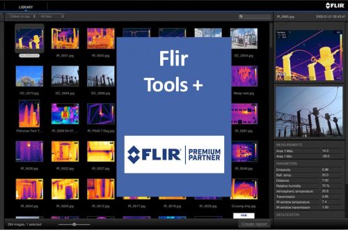 Imagen Software de creación de informes FLIR Tools+