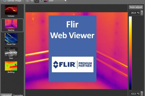 Imagen FLIR WebViewer visualice sus capturas con esta aplicación