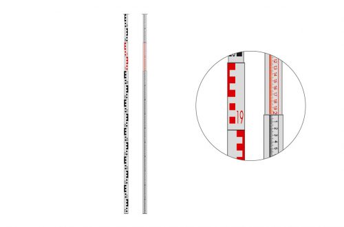 Imagen Mira telescópica de nivelación ligera Nivellierfix