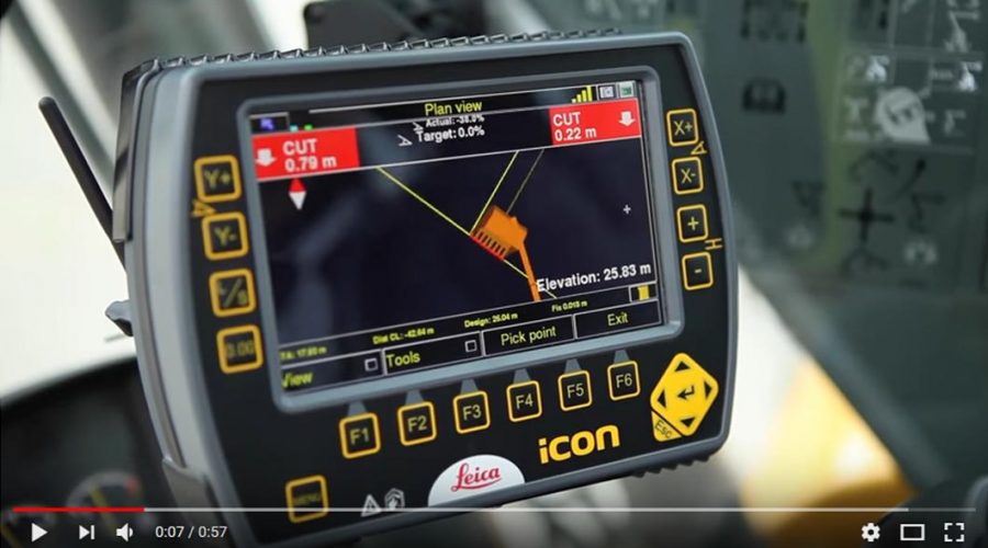 Video Control de maquinaria para Excavadoras