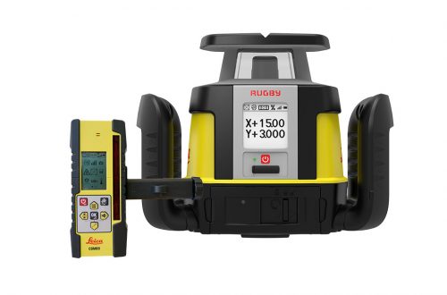 Imagen Nivel láser Leica Rugby CLA-CLX700 con receptor CLC COMBO