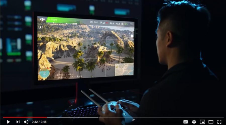Video Software de simulación de vuelo para dron DJI FLIGHT SIMULATOR