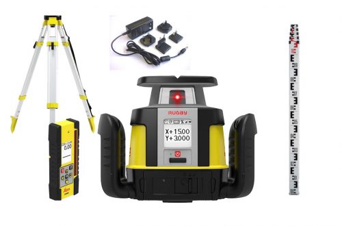 Imagen PACK Nivel laser de doble pendiente automático horizontal o vertical