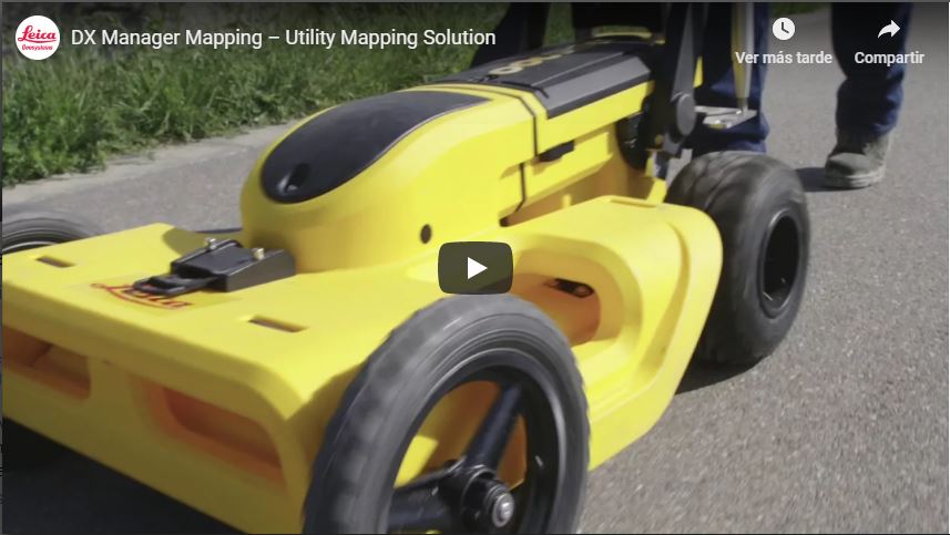 Gestión de datos de servicios subterráneos