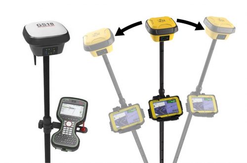 Imagen Móvil Bifrecuencia Radio RTK / GPRS GS18T/ICG70