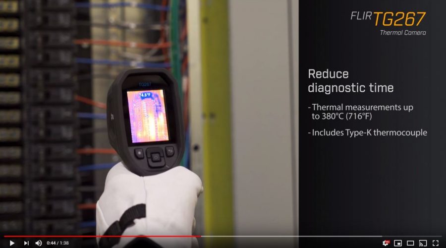 Video Termógrafo infrarrojo FLIR TG267