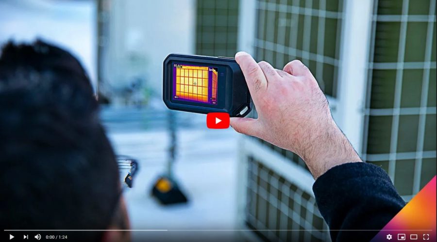 Video Câmara termográfica FLIR C5