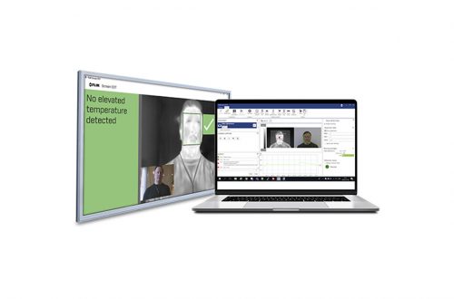 Imagen FLIR Screen-EST. Aplicación de toma la temperatura