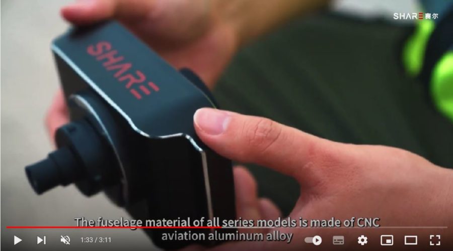 Video Cámara oblicua para dron SHARE 6100 Series