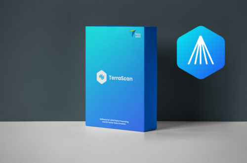 Imagen TerraScan software de gestión y procesamiento de nubes de puntos