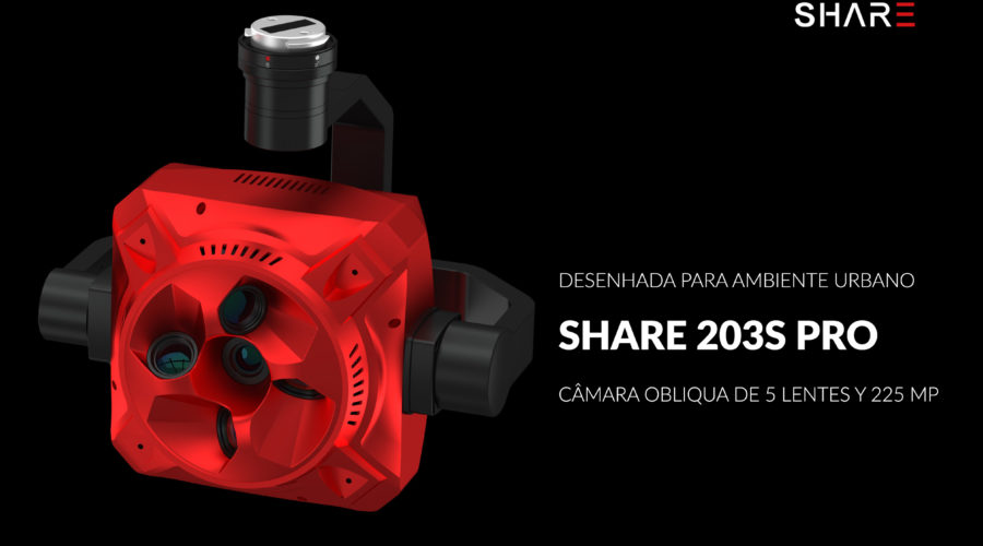 Video Cámara profesional SHARE UAV 203S PRO