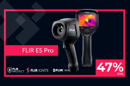 Imagen Cámara termográfica FLIR E5 Pro con Ignite™ Cloud