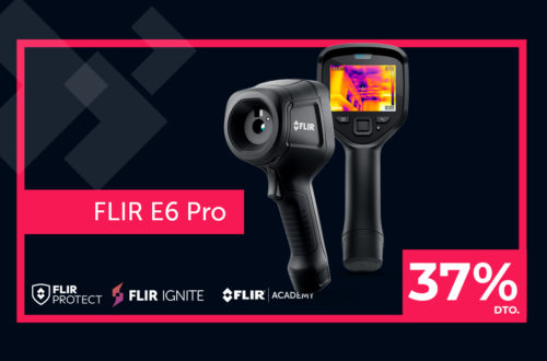 Imagen Cámara termográfica FLIR E6 Pro con Ignite™ Cloud