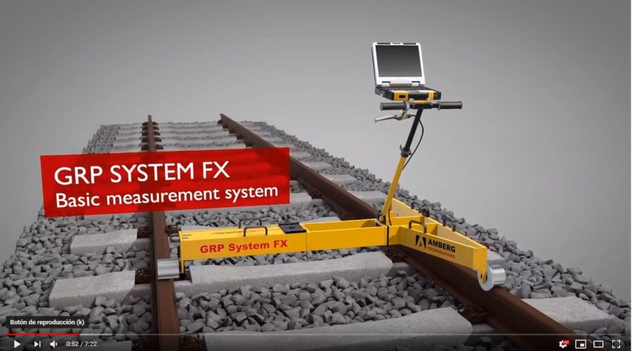Video Carros de vias inercial IMS AMBERG RAIL