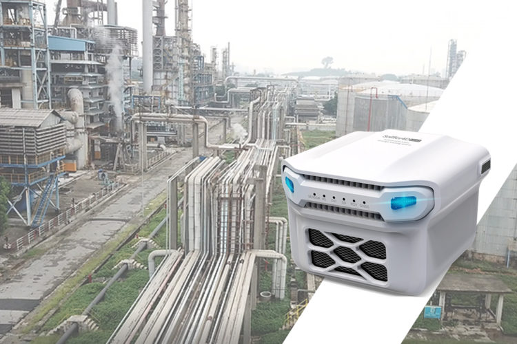 Inspección de tuberías con el detector de gas para dron Sniffer4D- noticia copia