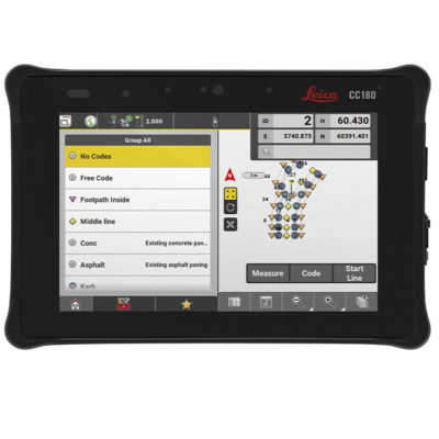 Leica iCON CC180 controladora